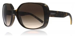 Image of DKNY DY4101 Sunglasses Dark Havana 301613 62mm