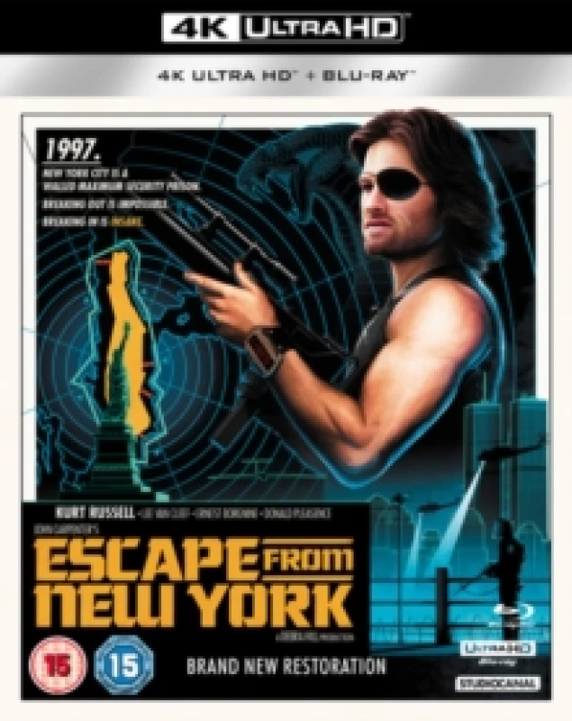 Image of Escape from New York Bluray 5055201841957
