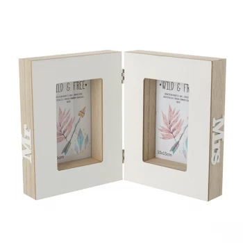 Image of Wooden Photo Frame Mr Mrs By Heaven Sends