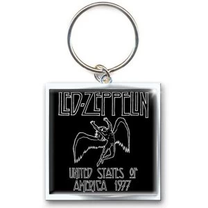 Image of Led Zeppelin - 1977 USA Tour Keychain