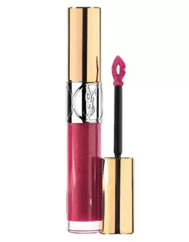 Image of Yves Saint Laurent Gloss Lip Gloss Color Volupte 4 Fuchsia Vermeil