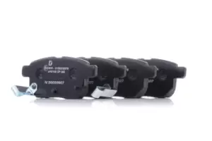 Image of DELPHI Brake pad set LP2105 Brake pads,Brake pad set, disc brake TOYOTA,SUBARU,LEXUS,Yaris Schragheck (_P9_)