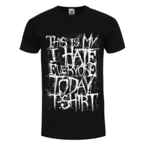 Image of Grindstore Mens This Is My I Hate Everyone Today T-Shirt (S) (Black)