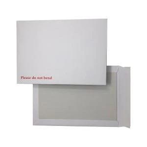 Image of Boardback Pocket Envelope 120g Peel & Seal C4 White Pack 125
