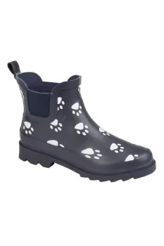 Image of Paw Print Wellington Boots