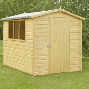 Image of Shire Lewis Handmade Shed - 6ft x 8ft