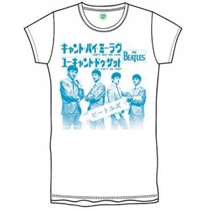 Image of The Beatles - Let It Be Boys X-Large T-Shirt - White