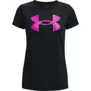 Image of Under Armour Tech Solid Short Sleeve T Shirt Womens - Black