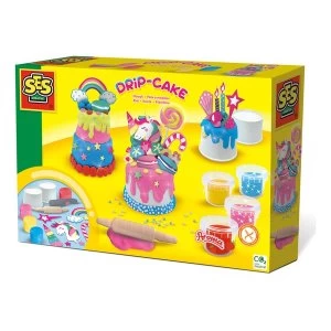 Image of SES Creative Modelling Dough Drip Cakes Activity Set