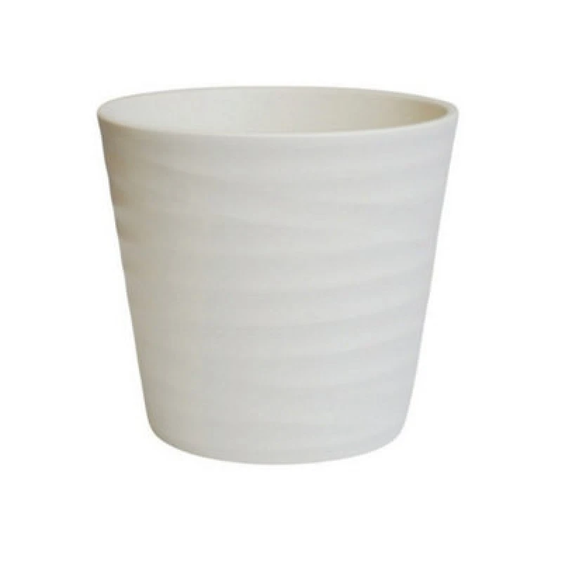Image of Ivyline Oslo Cotton Taper Planter - L32 X W32 X H27cm - White