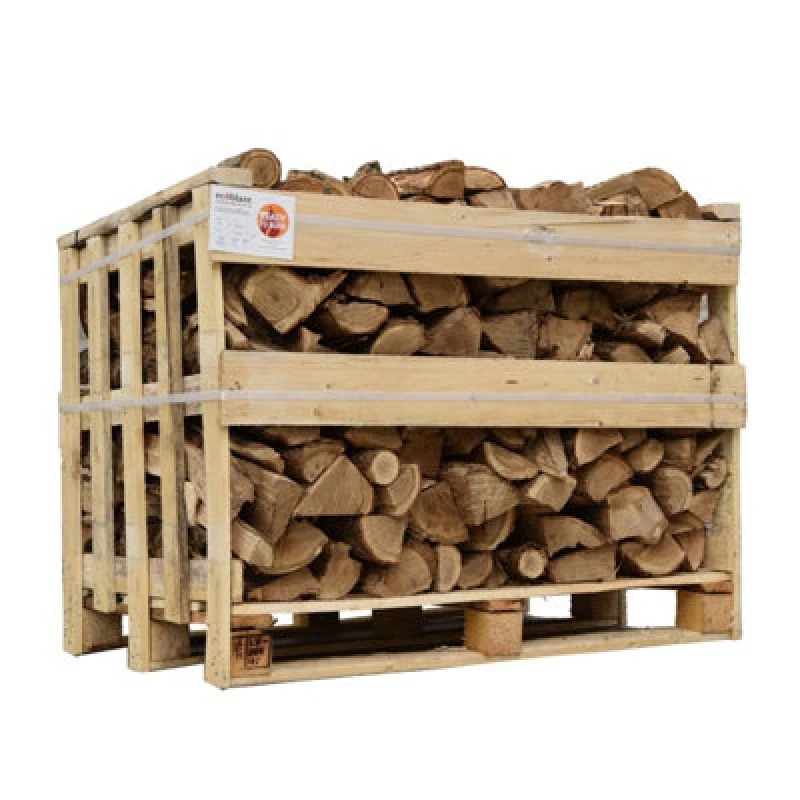 Image of Ecoblaze Kiln Dried Oak Firewood Logs Standard Crate KDOAKSTND  Hardwood Fuel Ready To Burn, Brown KDOAKSTND
