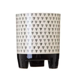 Image of Sass & Belle Large Geometric Monochrome Planter