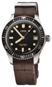 Image of ORIS 01 733 7747 4354-07 5 17 30 Divers Sixty Five 36mm Watch