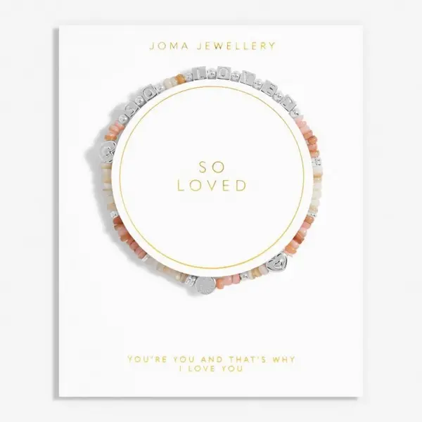 Image of Happy Little Moments So Loved Silver Plated 17.5cm Bracelet 7077