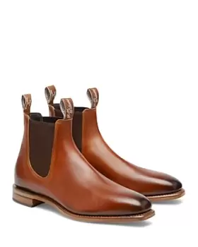 Image of R.m. Williams Mens Chinchilla Burnished Pull On Chelsea Boots
