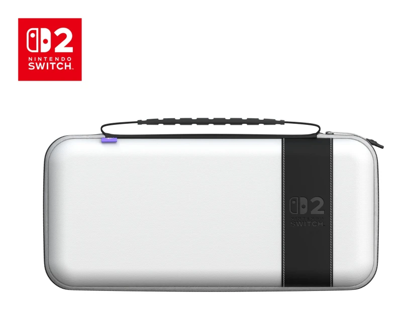 Image of Turtle Beach Turtle Beach PlayTrek Stellar White Travel Case Officially licensed for Nintendo Switch 2 TBA-8202-15