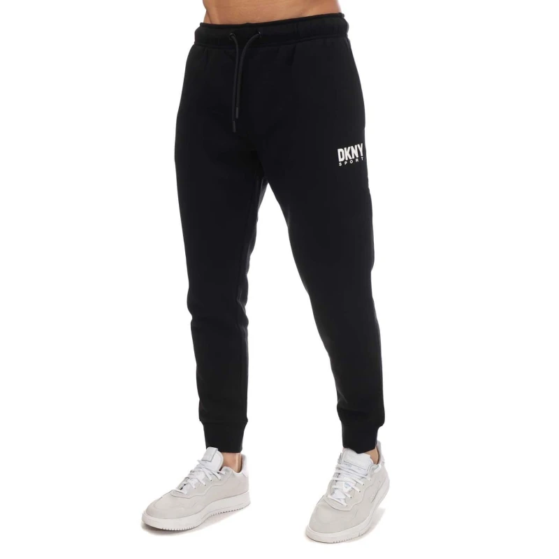 Image of DKNY Printed Logo Joggers - Black S