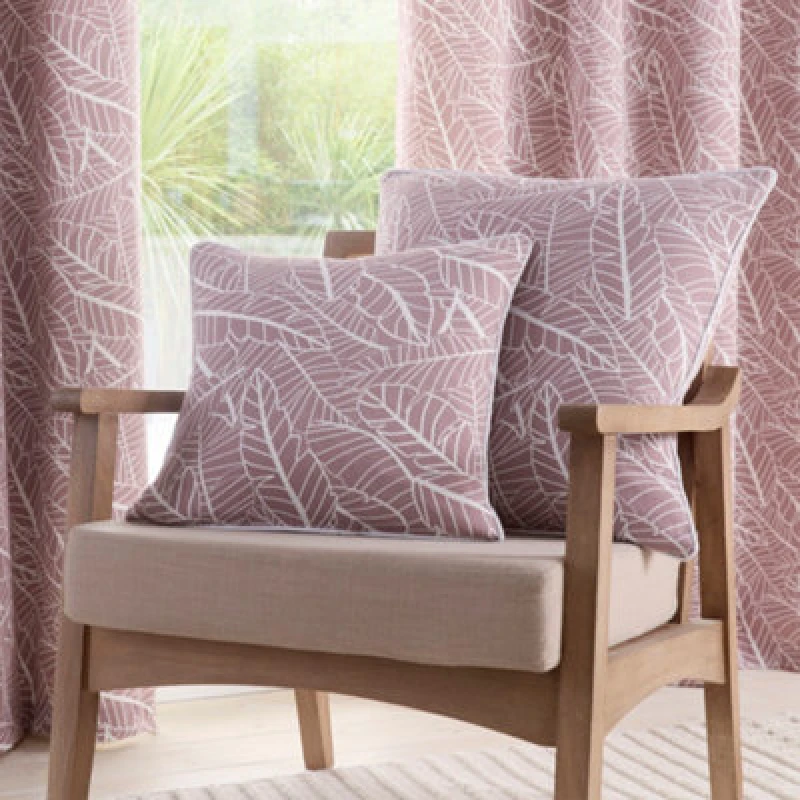 Image of Portfolio Home Madison 43X43Cm Pair Of Cushion Covers Mauve