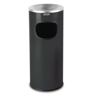 Image of Slingsby Combined Ash and Litter Bin, Black