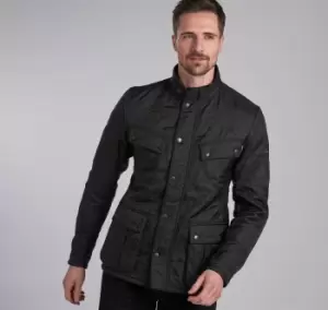 Image of Barbour International Mens Ariel Polarquilt Jacket - Black - XL