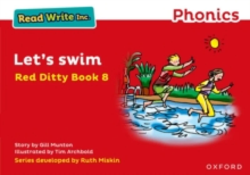 Image of Read Write Inc. Phonics: Let's Swim (Red Ditty Book 8) Paperback / softback
