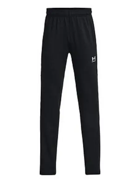Image of Under Armour Boys Challenger Training Pants - Black/White, Size M=9-10 Years