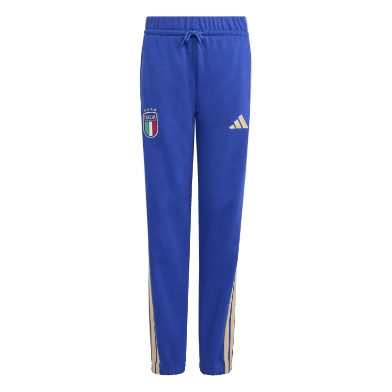 Image of Adidas Italy Kids Tracksuit Bottoms DNA Coupe du Monde 2026 Bleu Unisex 11/12 years