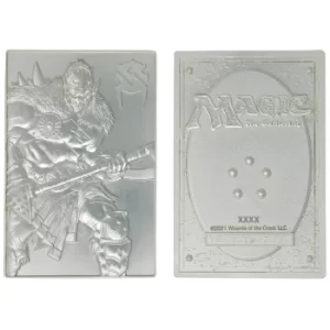 Image of Magic the Gathering Limited edition Silver Plated Ingot featuring Garruk by Fanattik