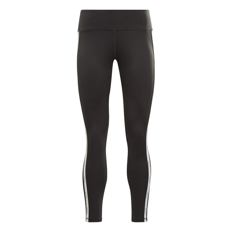Image of Reebok Piping Leggings Womens Legging - Black 4