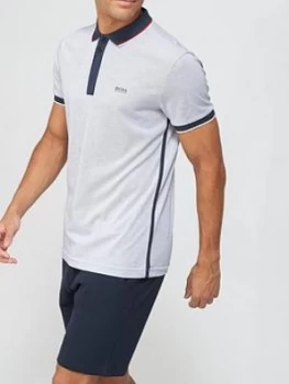 Image of Hugo Boss Paddy 2 Contrast Collar Polo Shirt Size M Men