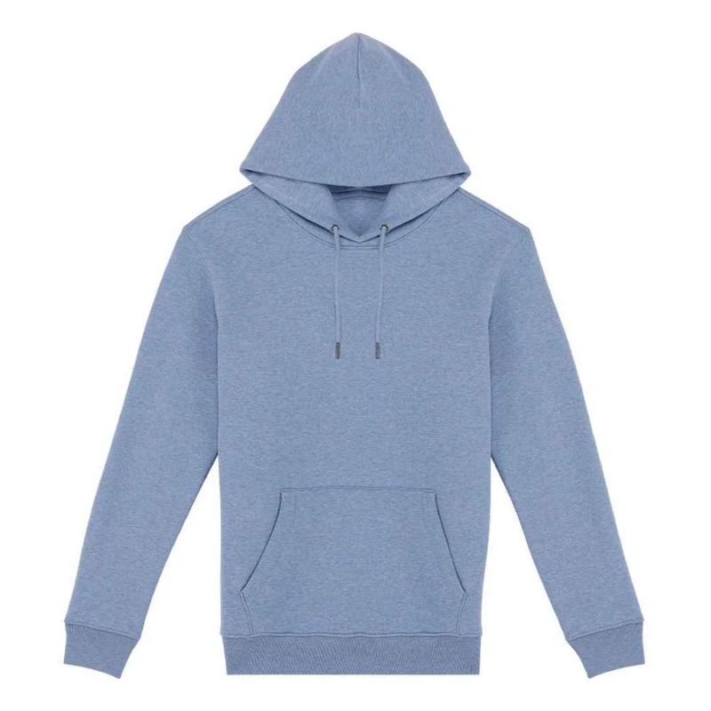 Image of Native Spirit Mens Heavyweight Hoodie in Light Blue Size: Medium Light Blue Male M