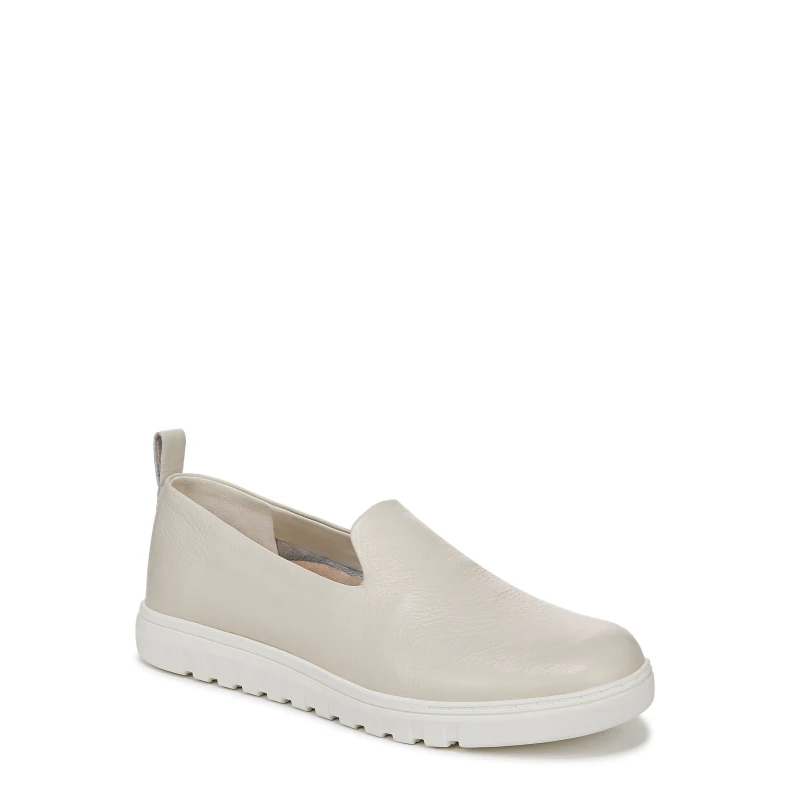 Image of Vionic Womens Uptown Willa Loafer/Moc Loafers in Cream Size: 6 Cream Female 6