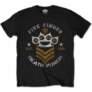 Image of FFDP Chevron Mens Black T Shirt: Medium
