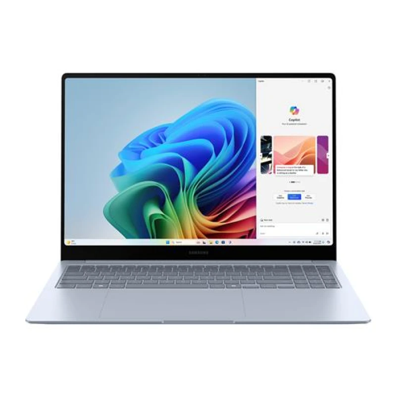 Image of Samsung Galaxy Book4 Edge (16", X Elite 84 , 16GB), a Copilot+ PC Sapphire Blue 1TB