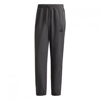 Image of adidas AEROREADY Essentials Samson 3-Stripes Tracksuit Bo - Grey Six / Black