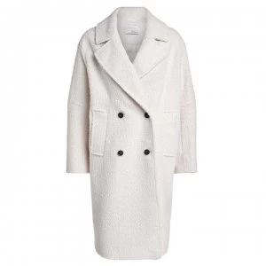 Image of Oui Cocoon Coat - Eggnog 1042