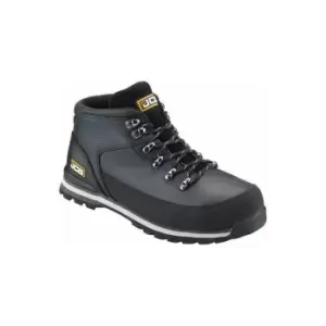Image of 3CX Safety Hiker Waterproof Work Boots Black Wider Fitting - Size 9 - JCB
