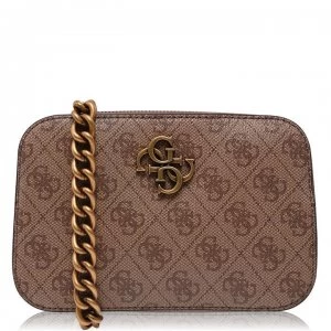 Image of Guess Guess Camera Log Noelle Bag - LATTE LTE