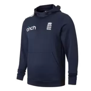 Image of New Balance ECB England Cricket Hoody Mens - Blue