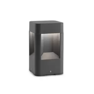 Image of Naya LED Outdoor Pedestal Light Dark Grey IP54