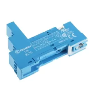 Image of Finder 95 Relay Socket for use with Various Series, 250V ac