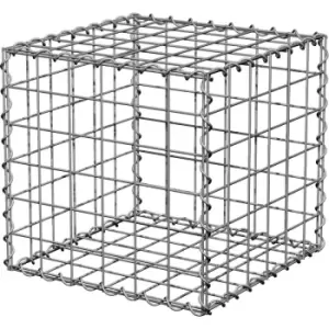 Image of Powapost Galvanised Landscaping Cube 300 x 300 x 600mm Galvanised Steel