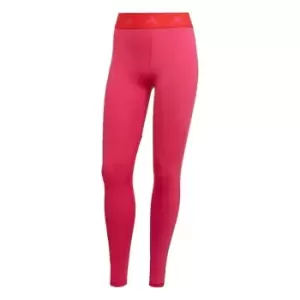 Image of adidas Techfit Long Leggings Womens - Pink
