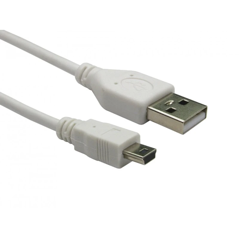 Image of Cables Direct 99CDL2-0620-WT USB cable 0.5 m USB 2.0 USB A Mini-USB B