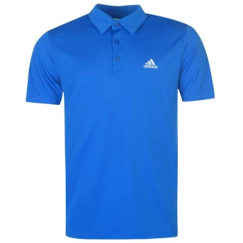 Image of adidas Mens Fab Polo Shirt - Blue