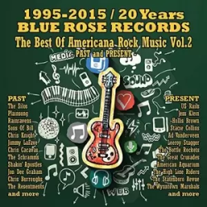 Image of 20 Years of Blue Rose Records 1995-2015 by Various Artists CD Album