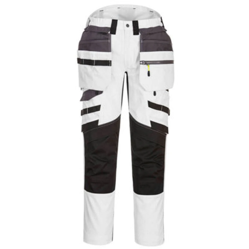 Image of Portwest DX4 Holster Trousers DX440WGR48 Colour: White / Grey