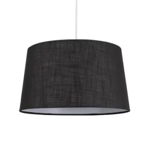 Image of Doretta Reversible Tapered Shade in Black