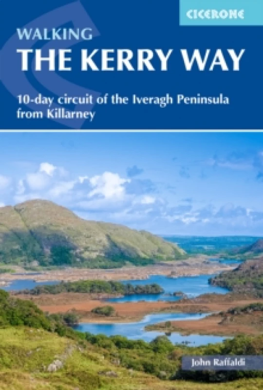 Image of Walking the Kerry Way : Iveragh Peninsula from Killarney, including Carrauntoohill and Skellig Michael Paperback / softback