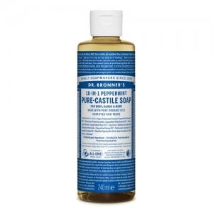 Image of Dr. Bronner's Peppermint ekologiskas skystas muilas 240ml